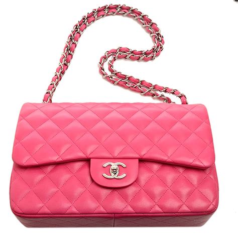 chanel fuchsia bag|chanel lambskin handbags.